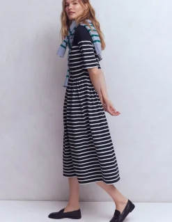 Robe à col Aria en jersey