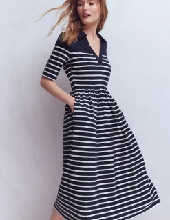 Robe à col Aria en jersey