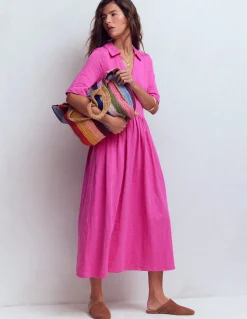 Robe à col Aria en jersey