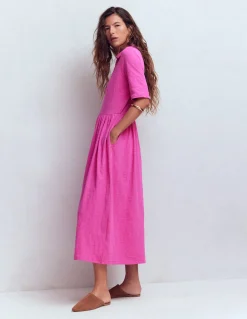 Robe à col Aria en jersey