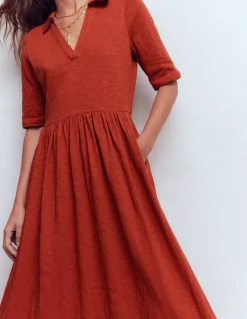 Robe à col Aria en jersey
