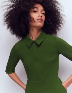 Robe à manches courtes Cam en ottoman