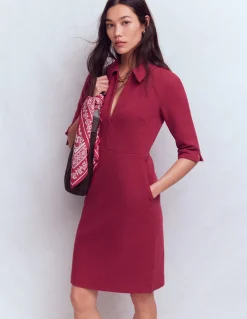 Robe à manches courtes Cam en ottoman