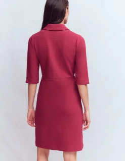 Robe à manches courtes Cam en ottoman