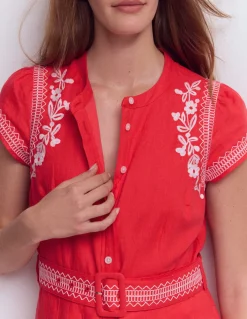 Robe Arabella en lin mélangé