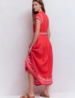 Robe Arabella en lin mélangé