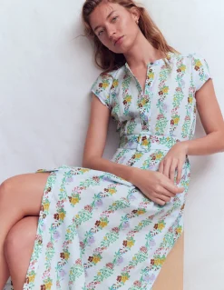 Robe Arabella en lin mélangé