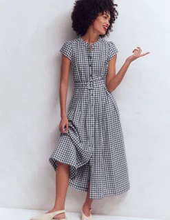 Robe Arabella en lin mélangé