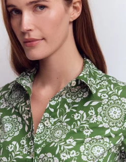 Robe courte Alexa à manches longues