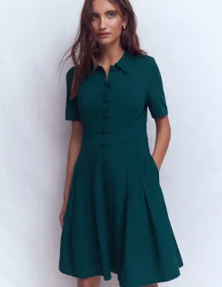 Robe courte Bridget en point de Rome