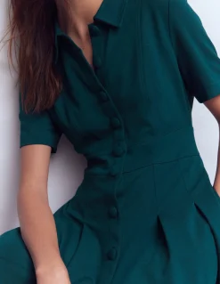 Robe courte Bridget en point de Rome