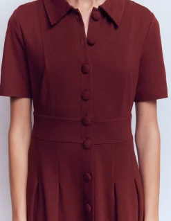 Robe courte Bridget en point de Rome