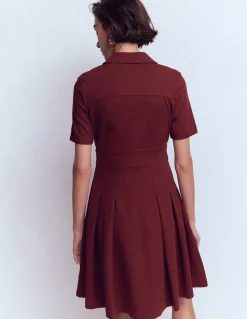 Robe courte Bridget en point de Rome