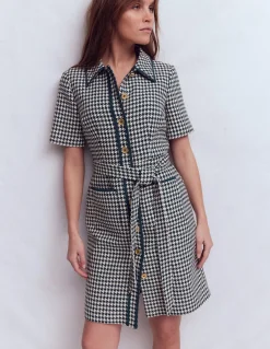 Robe courte Loren à détails
