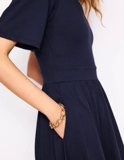 Robe courte Louisa en jersey