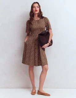 Robe courte Louisa en jersey