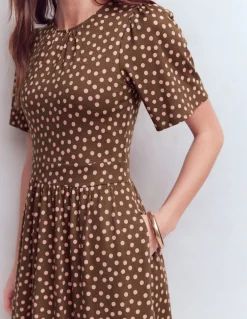 Robe courte Louisa en jersey