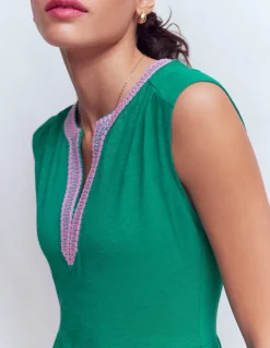 Robe courte May en jersey