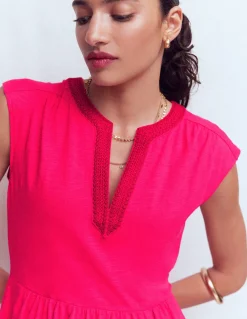 Robe courte May en jersey