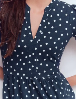 Robe courte Naomi en jersey