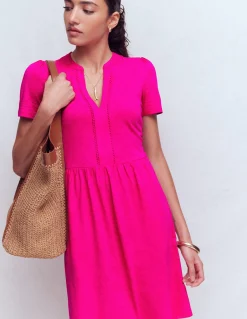 Robe courte Naomi en jersey