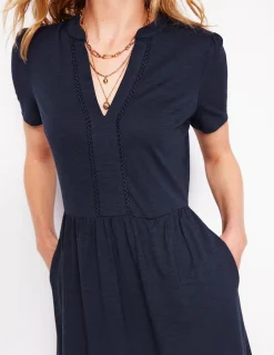 Robe courte Naomi en jersey
