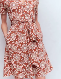 Robe Daisy virevoltante en jersey