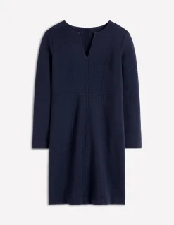 Robe droite Colette en ottoman