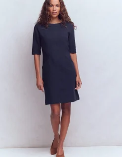 Robe droite Nessa en ottoman