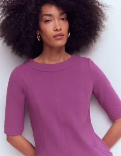 Robe droite Nessa en ottoman