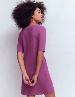 Robe droite Nessa en ottoman