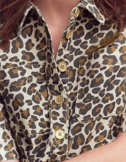 Robe droite Zia en jean avec poche