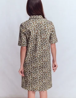 Robe droite Zia en jean avec poche