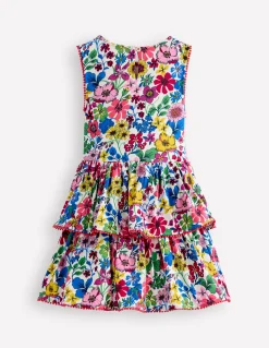 Robe d’été en jersey à volants