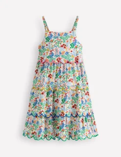 Robe d’été festonnée à volants