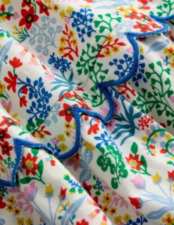 Robe d’été festonnée à volants