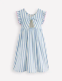 Robe en jersey avec nœud au dos