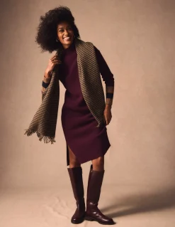 Robe en maille mérinos