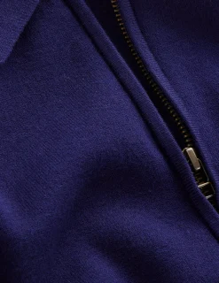 Robe Fiona zippée sur le devant en maille