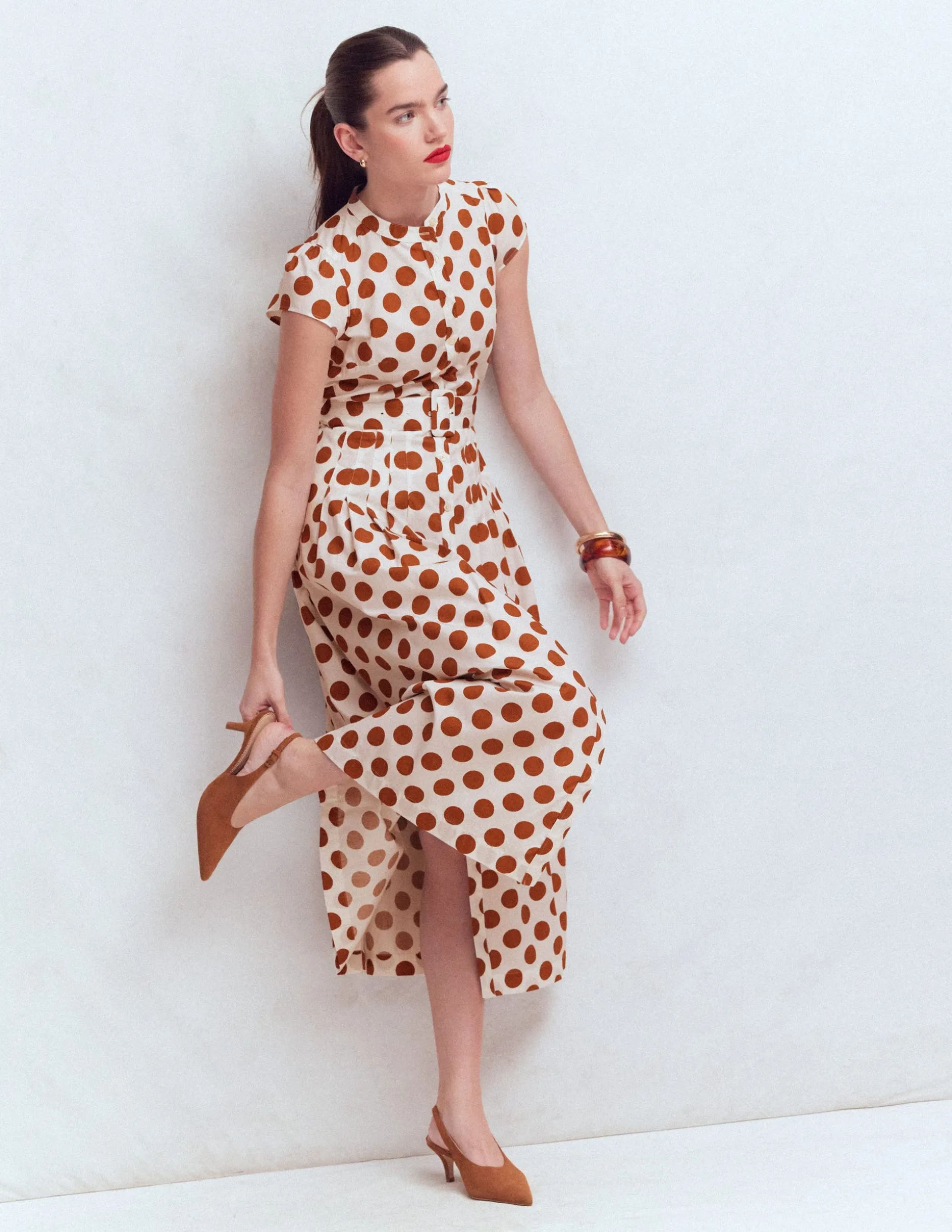 Robe longue Arabella en coton