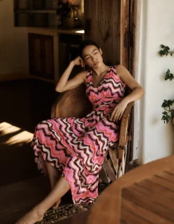 Robe longue Elodie en jersey