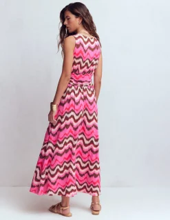 Robe longue Elodie en jersey