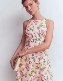 Robe longue Silvia avec corsage à baleines