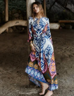 Robe midi Ava en coton