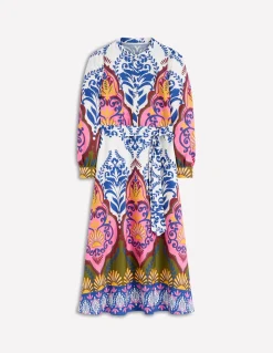 Robe midi Ava en coton