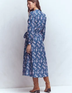 Robe midi Ava en coton