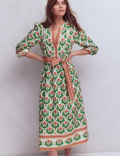 Robe midi Cary en coton