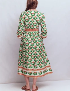 Robe midi Cary en coton