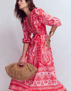 Robe midi Cary en coton