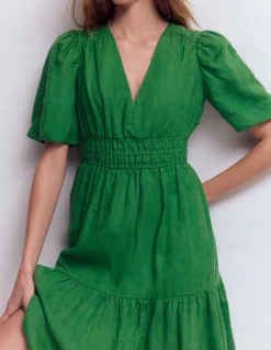 Robe midi Irene en lin